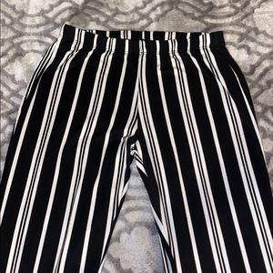 Form Fitting Flared Bottom Leggings